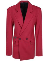 Eudon Choi - Neda Double-Breasted Crossover-Strap Blazer - Lyst