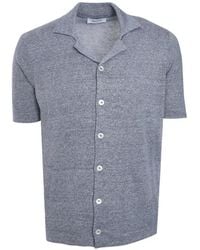 Gran Sasso - Short-Sleeve Buttoned Shirt - Lyst