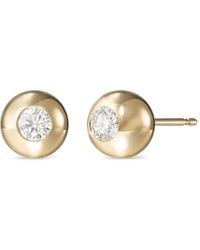 Melissa Kaye - 18K Medium Audrey Diamond Earrings - Lyst