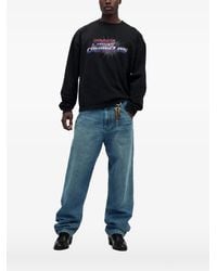 Willy Chavarria - T-Shirt Crisis Counseling À Manches Longues - Lyst