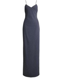 Ralph Lauren - Caitlin Sequined Striped Maxi Dress - Lyst
