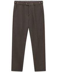 BOGGI - Stretch Flannel Trousers - Lyst
