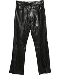 Amiri - ブーツカット レザーパンツ - Lyst
