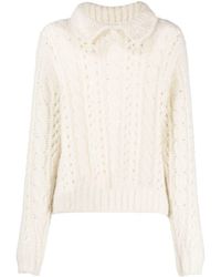Thom Browne - Pullover mit Zopfmuster - Lyst