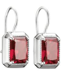 Thomas Sabo - Elyndra Ohrringe Mit Achteckigem Schliff - Lyst