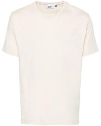 Gcds - Logo-Embroidered Cotton T-Shirt - Lyst