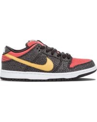 Nike - Sb Dunk Low Premium Qs "Walk Of Fame" Sneakers - Lyst