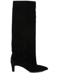 strategia shoes - Pointed-Toe Suede Boots - Lyst