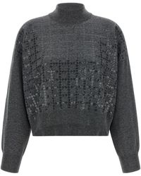 Brunello Cucinelli - Kasjmier Trui - Lyst