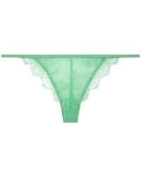Love Stories - Lace-Trimmed Thong - Lyst