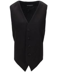 Ann Demeulemeester - Button Waistcoat - Lyst