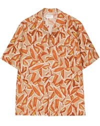 Universal Works - Artist Flower Linen-Cotton Shirt - Lyst