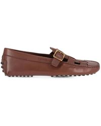 Tod's - Buckle-Fastening Loafers - Lyst