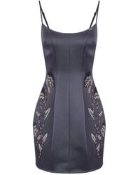 Elisabetta Franchi - コルセットスタイル ミニドレス - Lyst