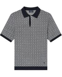 Emporio Armani - Cotton Polo Shirt - Lyst