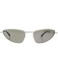 McQueen - Occhiali Da Sole T-Bar Cat-Eye - Lyst