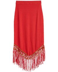 Chinti & Parker - Falda con cuentas de x Laura Whitmore - Lyst
