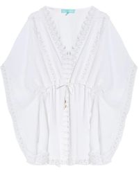 Melissa Odabash - Evin レーストリム ビーチカバーアップ - Lyst
