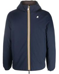 K-Way - Reversible Logo-Appliqué Down Jacket - Lyst