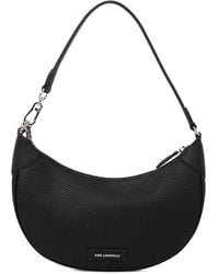 KARL LAGERFELD - Half-Moon Shoulder Bag - Lyst