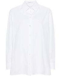 The Row - Sisilia Cotton Shirt - Lyst