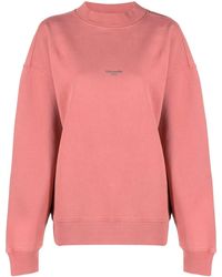 Holzweiler - Logo-Print Oversized Cotton Sweatshirt - Lyst