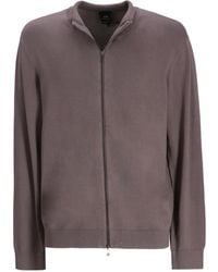 ARMANI EXCHANGE - Cardigan mit Reißverschluss - Lyst