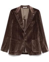 Tagliatore - ベルベット シングルジャケット - Lyst