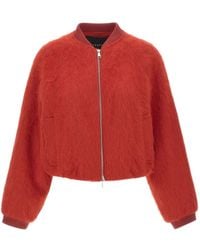 Herskind - Jimi Brushed-Finish Bomber Jacket - Lyst