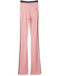 OTTOLINGER - Gingham-Print Trousers - Lyst