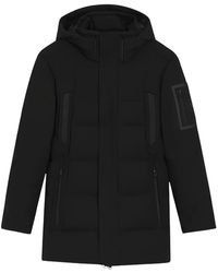 HUGO - Block Parka - Lyst