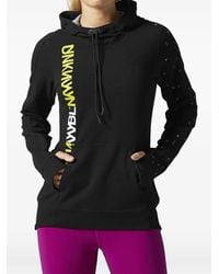 Reebok - French Terry Hooded Sweatshirt - Lyst