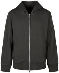 Moose Knuckles - Logo-Patch Zip-Up Hoodie - Lyst