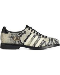 adidas - Bowling Snakeskin-Effect Shoes - Lyst