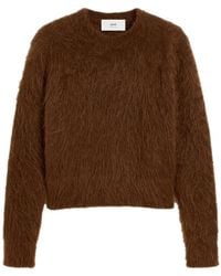 Ami Paris - Jersey Con Efecto Cepillado - Lyst