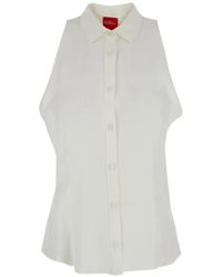 ..,merci - Sleeveless Button-Up Shirt - Lyst