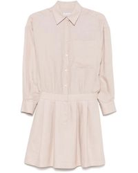 Manuel Ritz - Mini-Hemdkleid Aus Leinen - Lyst