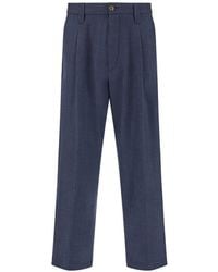 Paul & Shark - Como Straight-Leg Trousers - Lyst
