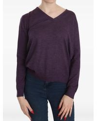 Byblos - V-Neck Sweater - Lyst