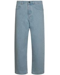 Maison Kitsuné - Jean Ample À Patch Logo - Lyst