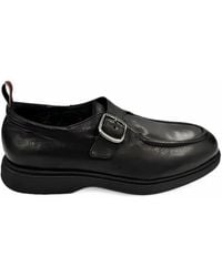 STURLINI FIRENZE - Bufalo Sc Buckle-Fastening Leather Loafers - Lyst