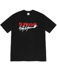 Supreme - X Yohji Yamamoto Logo-Print T-Shirt - Lyst