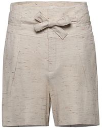 Chloé - Bow-Detail Pleated Shorts - Lyst