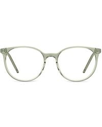 Marc Jacobs - Lunettes De Vue À Monture Ronde - Lyst