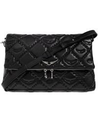 Zadig & Voltaire - Sac Porté Épaule En Cuir À Design Matelassé - Lyst