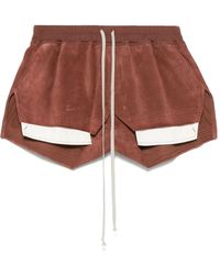 Rick Owens - Panelled Drawstring Shorts - Lyst