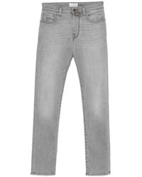 Jacob Cohen - Bard Logo-Patch Slim-Fit Jeans - Lyst