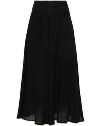 120% Lino - Linen Skirt - Lyst