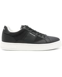 ARMANI EXCHANGE - Logo-Print Sneakers - Lyst