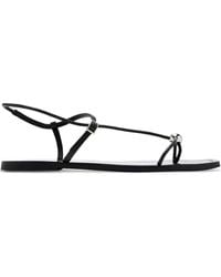 Loeffler Randall - Lara Leather Ball-Embellished Sandals - Lyst